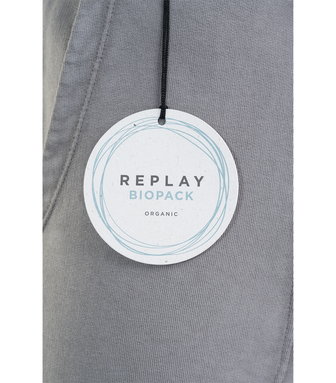 ガーメントダイ オーガニックコットンスウェットショーツ 詳細画像 グレー 5